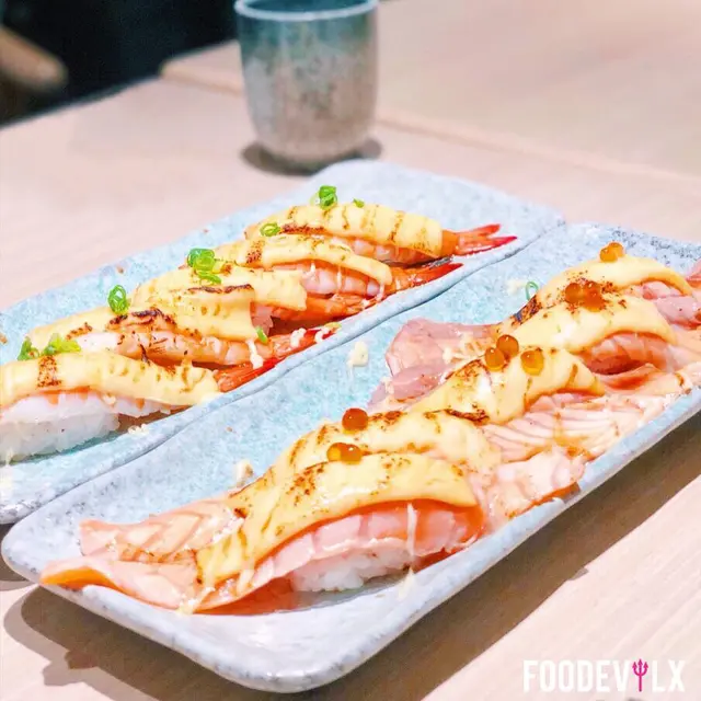 火炙三文魚芝士