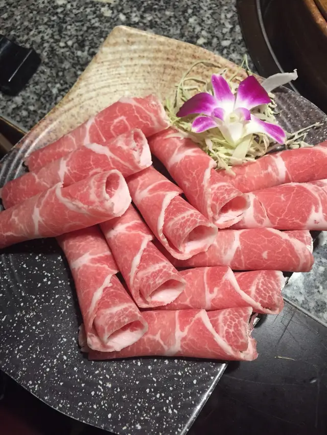 厚脂黑毛豬梅花肉