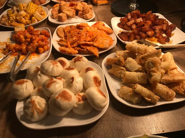 生煎包、薯仔、炸豆腐