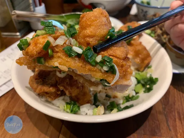 蔥油豬扒飯(人氣推介)