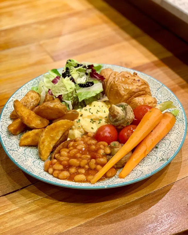 素食風味全日早餐