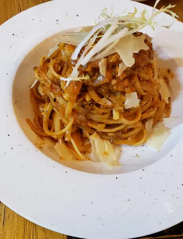 肉酱扁意粉