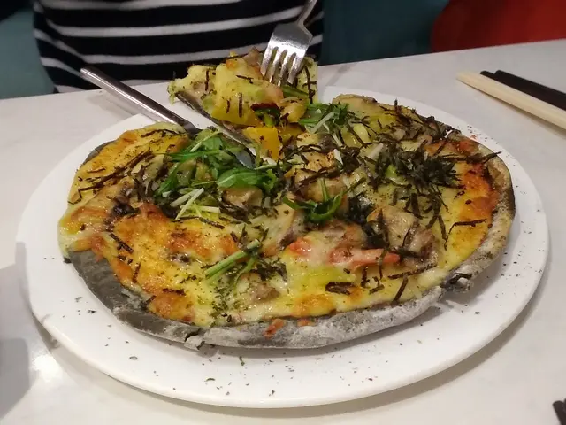 日式竹炭手作薄餅 ($148)