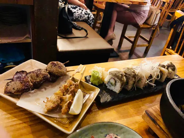 火炙北海道帆立貝蟹膏卷