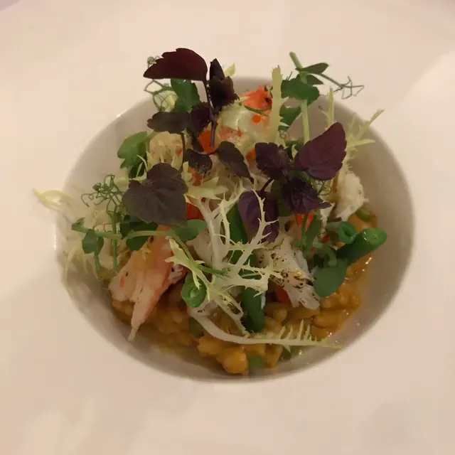 Crab  Leg  正    Risotto  鹹咗少少