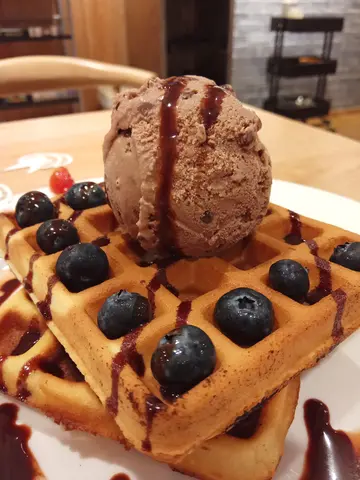 香蕉朱古力窝夫