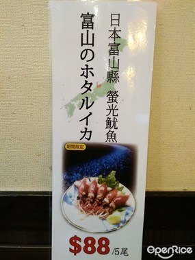 富士螢光魷魚  - 尖沙咀的定食 Doraya