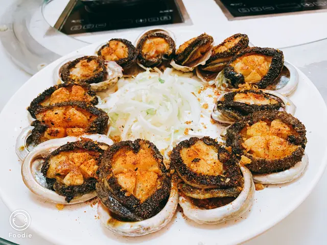 鹽燒鮑魚