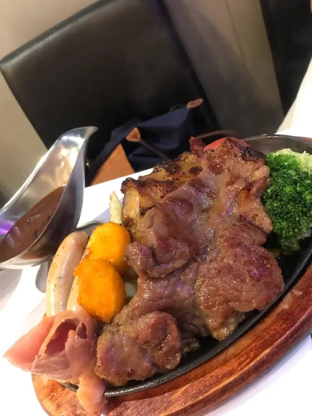 星級雜扒鐵板餐