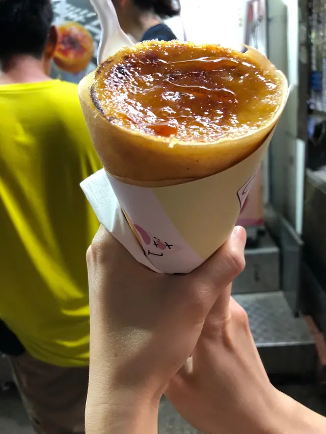 Cream Brulee Pancake