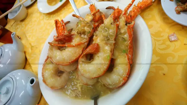 上湯龍蝦伊麵底