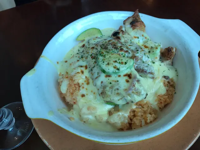 蜜糖芥末雞扒焗泡菜飯