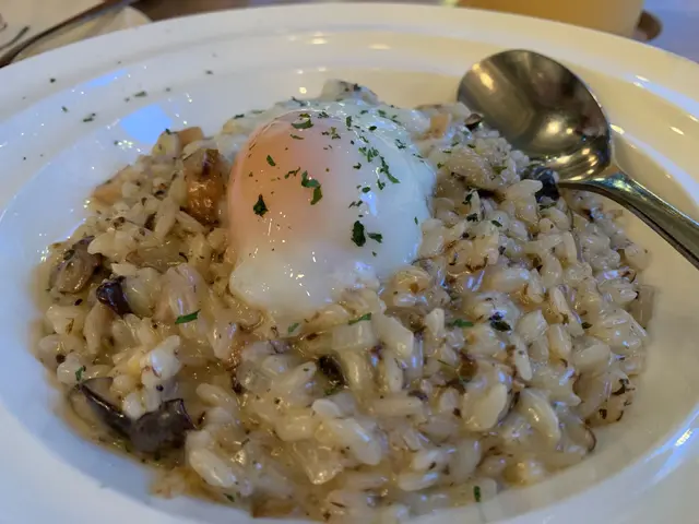 黑松露野菌意大利飯配63度溫泉蛋