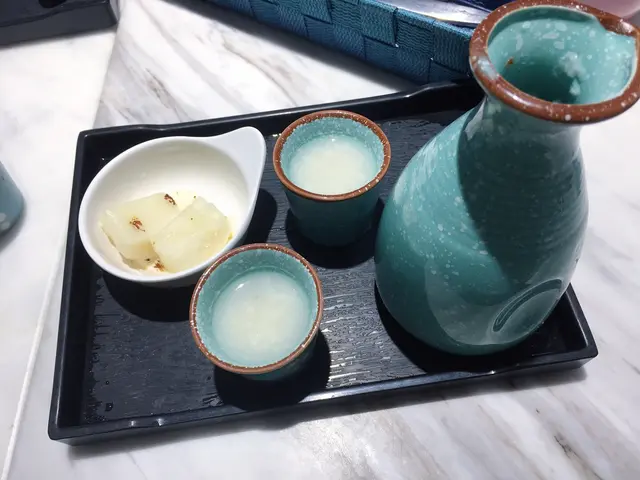 日式傳統甘酒(熱)配日本年糕(桂花)