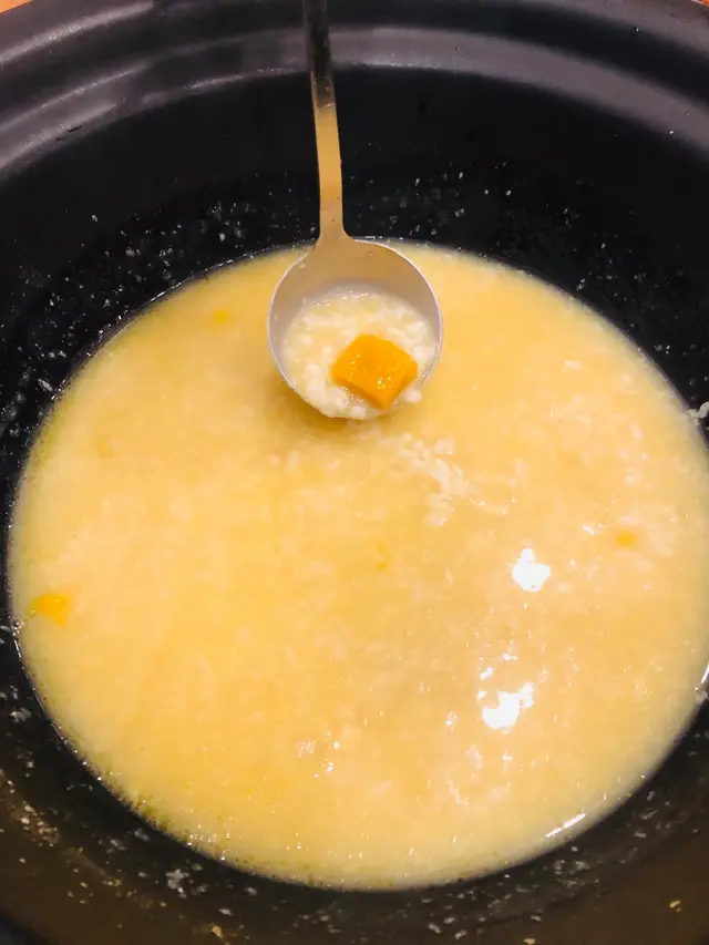 南瓜元貝粥