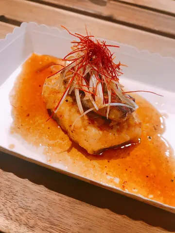 鵝肝豆腐 tofu with foie gras