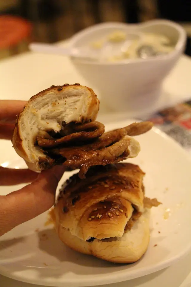 招牌醬燒豬排包