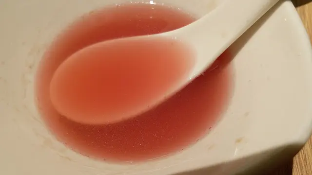 紅菇鮮蟶湯