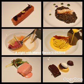 Collage of the dishes - 銅鑼灣的Castellana Restaurant