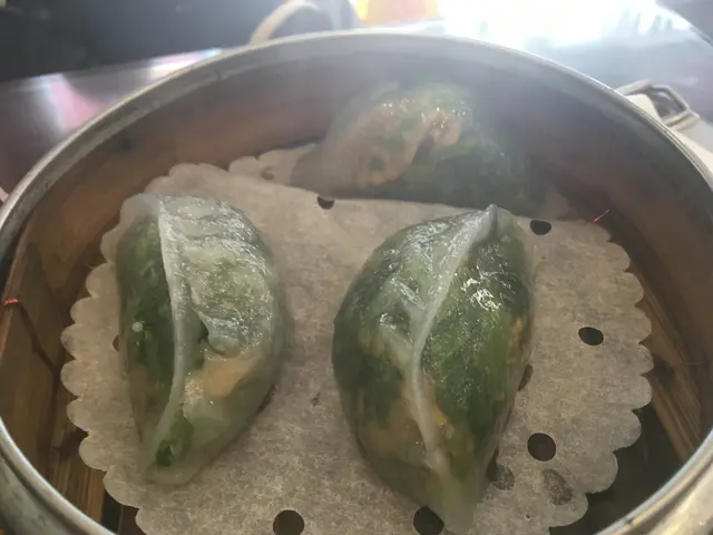 鮮蝦菜苗餃