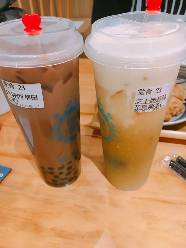 芝士奶蓋桂花烏龍茶