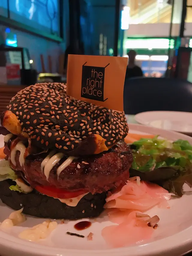 日式照燒茄子美國安格斯牛肉芝士漢堡伴薯條