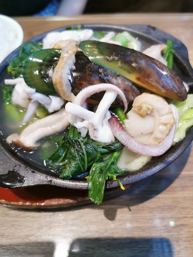 海鮮雜菜煲