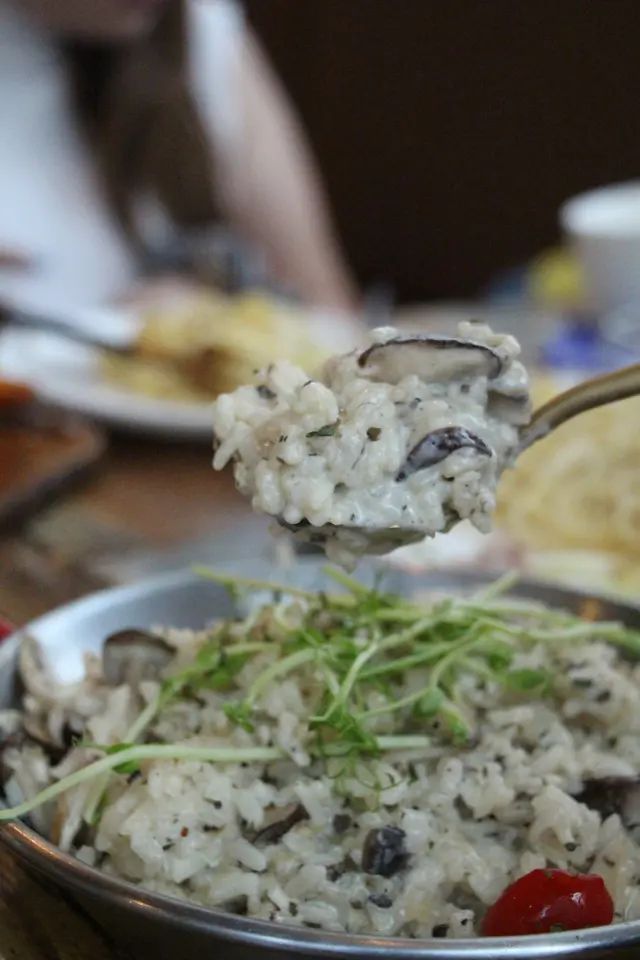 黑松露蘑菇意大利飯