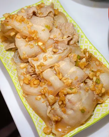 蒜蓉白肉