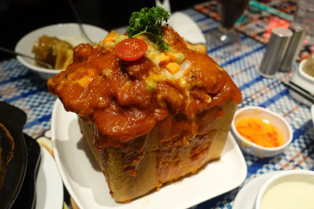 磚頭焗豬扒飯