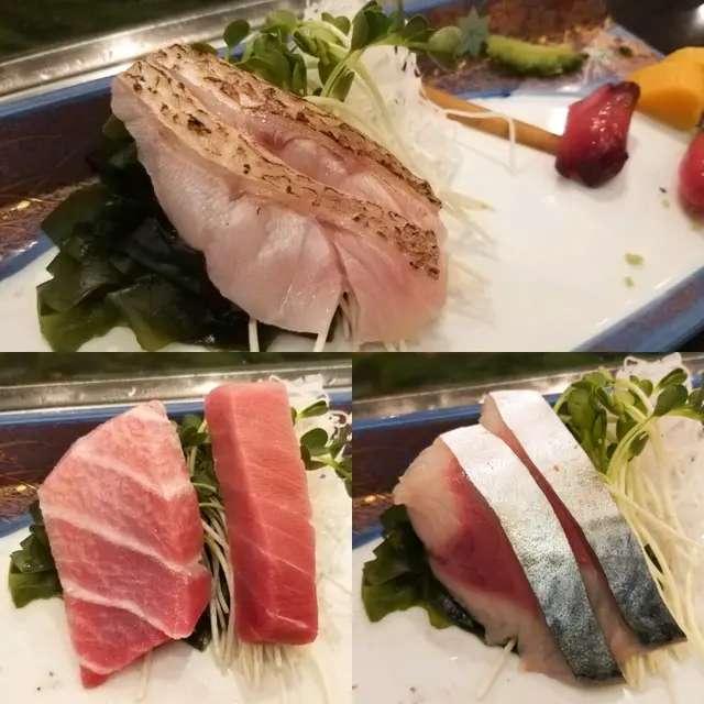 赤鯥,野生拖羅,鯖魚刺身