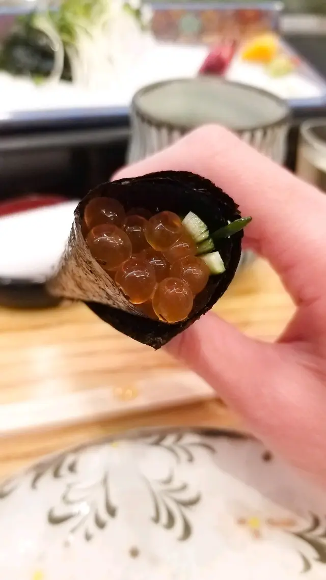 三文魚子