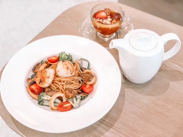 佛羅倫斯花枝干貝麵