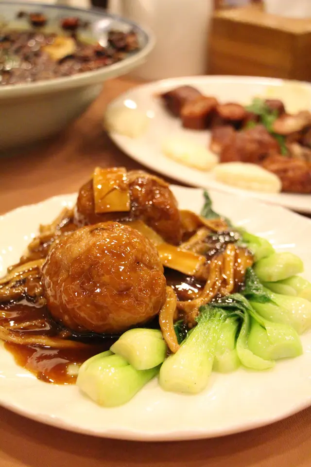 有機豚肉山珍子頭