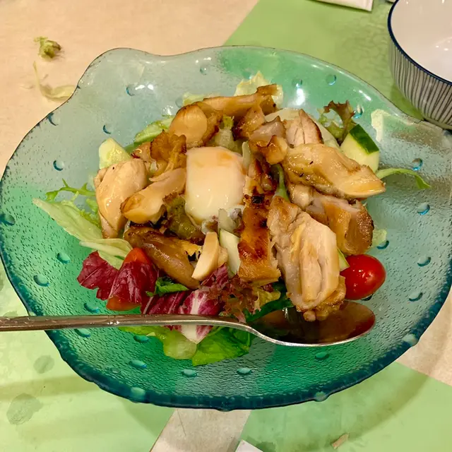 照燒雞和風沙律