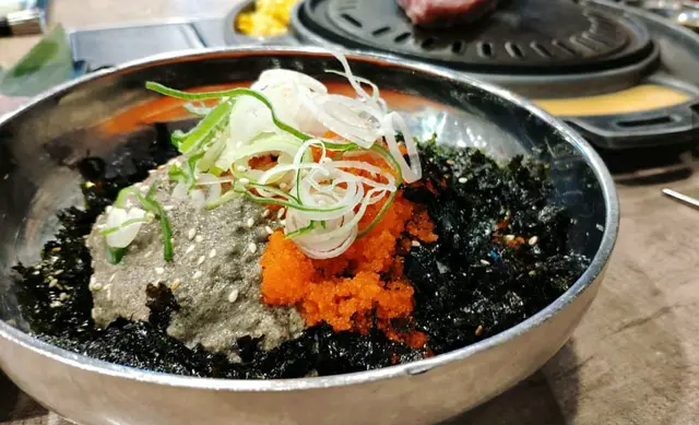 韓國蟹膏蟹籽拌飯