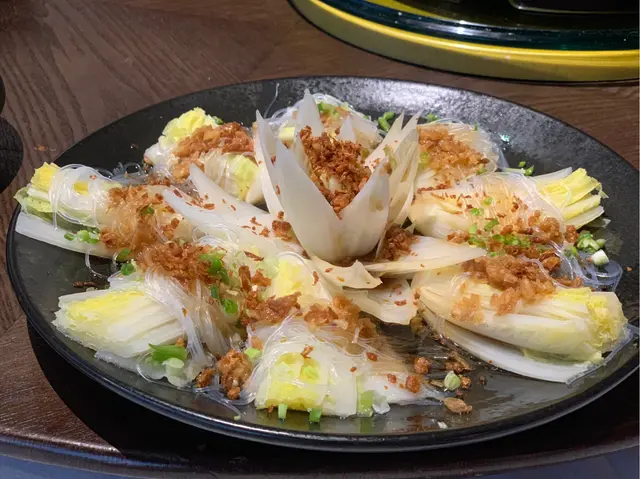 蒜蓉粉絲娃娃菜