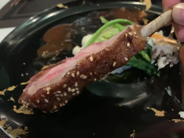 蒙古調味麥芽糖慢煮澳洲法式烤羊架