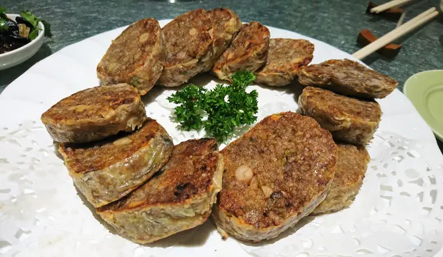 煎五香糯米卷