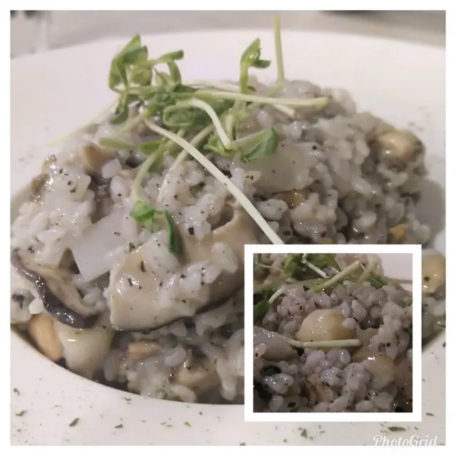 黑松露帶子鮮菌燴意大利飯