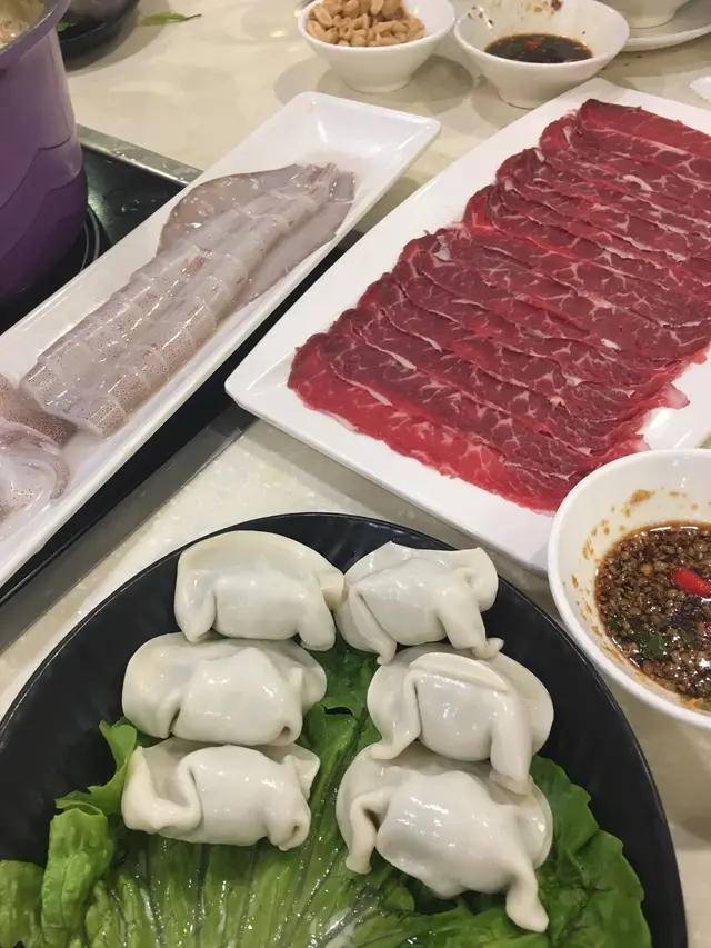 大尾魷、西洋菜餃