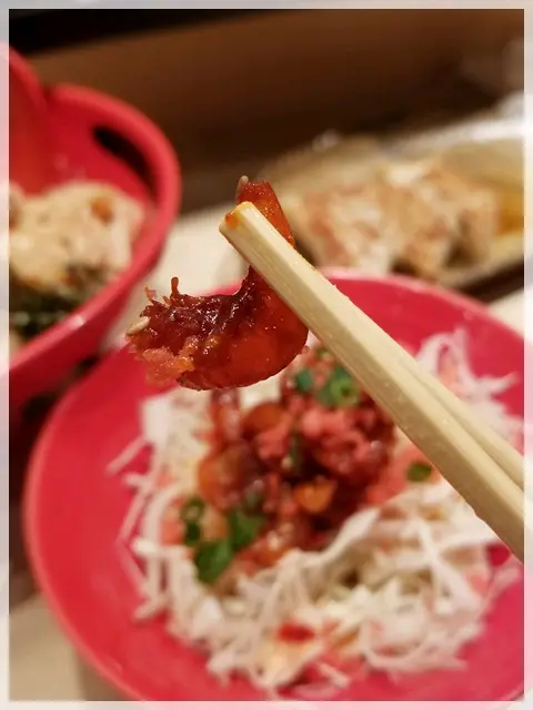 香辣甜蝦椰菜沙律