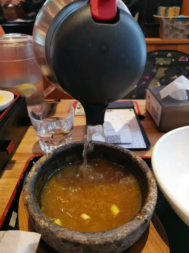 沾麵汁加木魚湯