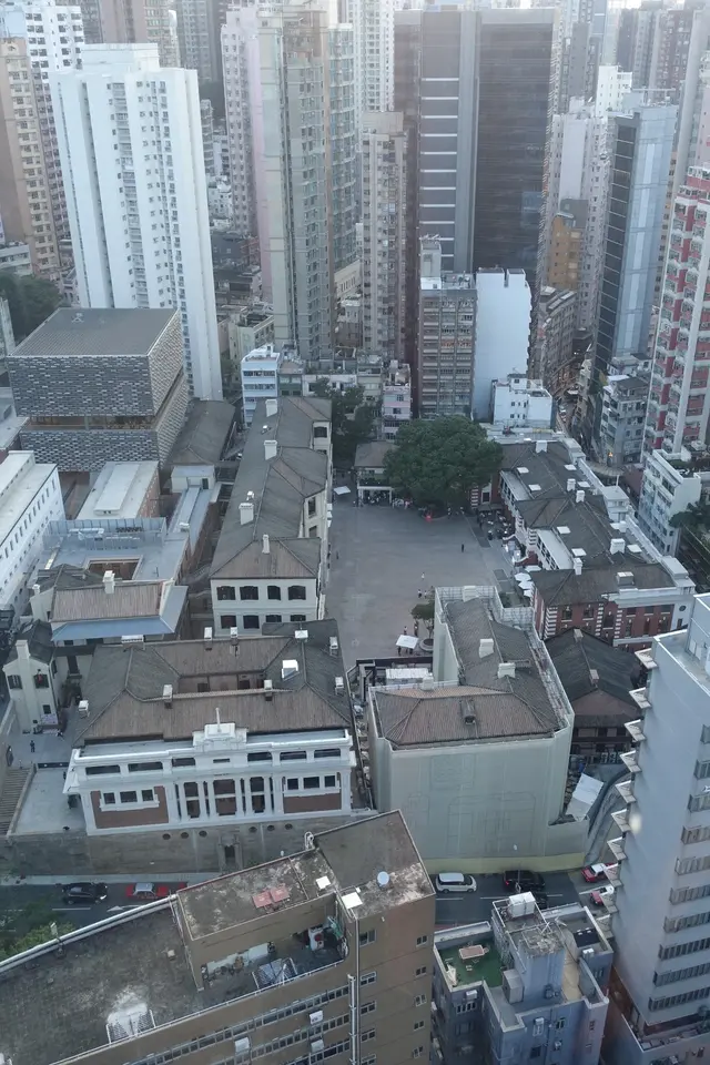 中環大館的全景