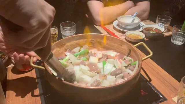 火焰清酒醉甲鍋