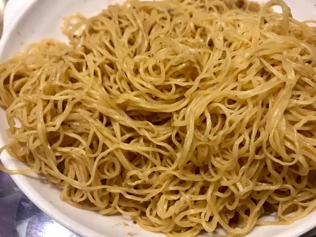 牛肚撈麵走蠔油加腩汁