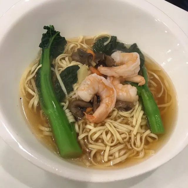 蝦球湯伊麵  (下午茶)