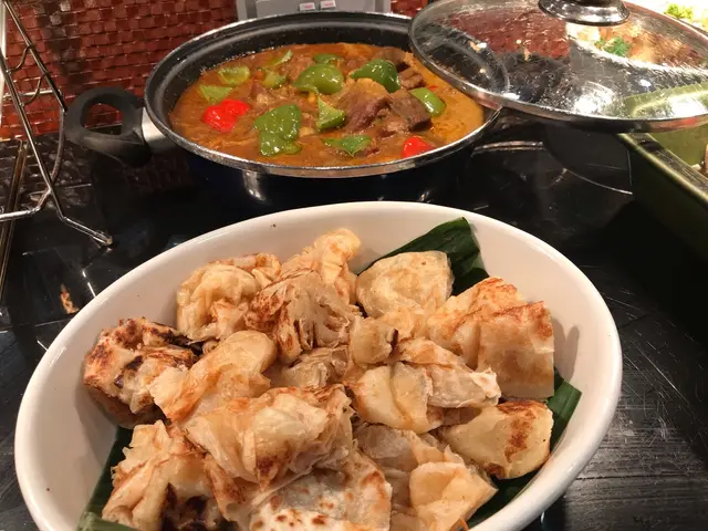 咖啡牛腩配酥油餅