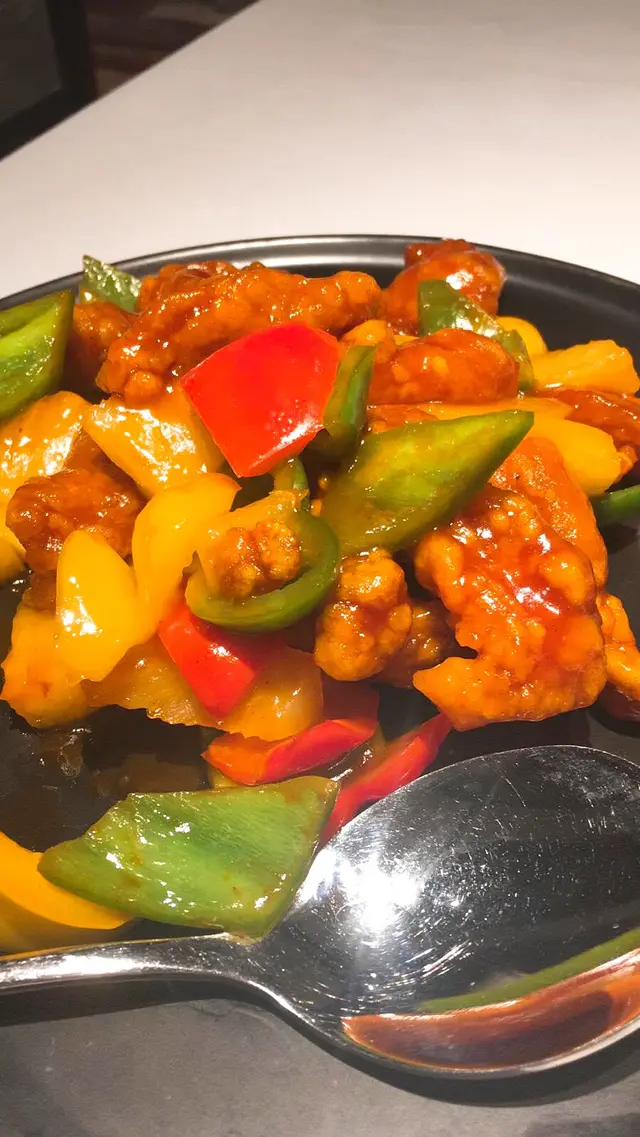 鮮果脆皮黑豚肉