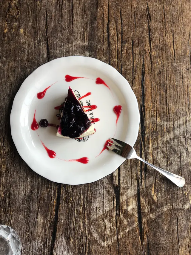 Blueberry cheesecake